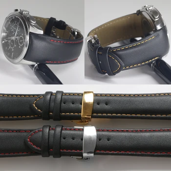 Vīriešu Skatīties Joslas Tissot Watchband T035 1853 Īstas Ādas Pulksteņu Siksniņas T035627A T035417a Zīmola Watchbands 22mm 23mm 24mm
