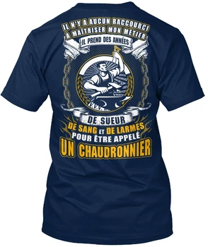 Vīriešu t krekls Chaudronnier tshirts Sieviešu t-krekls