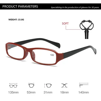Vīriešu Vintage Lasīšanas Brilles Laukumā vecuma tālredzība Brilles Vīrieši Sievietes Ultra light Taisnstūra Brilles 1.0 1.5 2.0 2.5 3.0 3.5 4.0