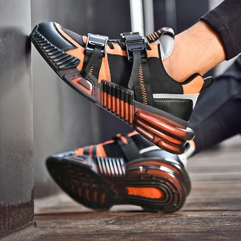 Vīriešu, āra sporta gaisa spilvenu kurpes viegls polsterējums ikdienas apavi Zapatillas ērti un elpojoši apavi