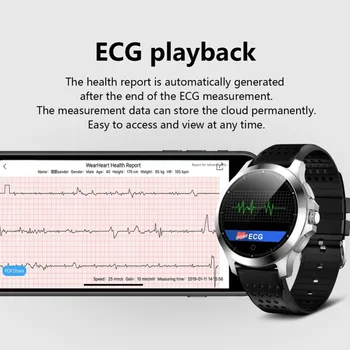 W8 EKG + PPG Smart Skatīties asinsspiediens, Sirds ritma Monitors Band IP67 waterproof Sports Fitness tracker Smart Aproce