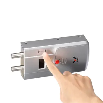 WAFU Smart Lock HF-011A Bluetooth Iespējotu pirkstu Nospiedumu un Touchscreen Keyless Smart Lock Deadbolt ar iebūvētu Signalizācijas karstā Jauns