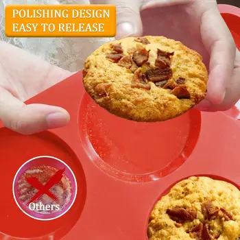 WALFOS PĀRTIKAS KLASES Silikona Kūku Veidnes Non-Stick Kūka Bakeware Cepšanas Rīki 3D Maize, Mīklas izstrādājumi, Pelējuma Picas Panna DIY Dzimšanas dienas svinības