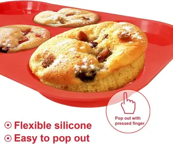 WALFOS PĀRTIKAS KLASES Silikona Kūku Veidnes Non-Stick Kūka Bakeware Cepšanas Rīki 3D Maize, Mīklas izstrādājumi, Pelējuma Picas Panna DIY Dzimšanas dienas svinības