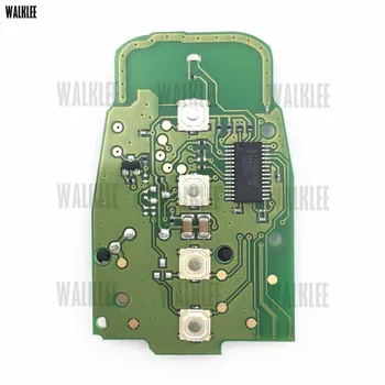 WALKLEE Keyless Entry Smart Key 868MHz darbu par Audi A4/S4/A5/S5/Q5 8T0 959 754 * / 8K0 959 754 * Tālvadības atvēršanas/aizvēršanas Kontrole