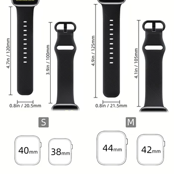 Watchband apple skatīties 5 joslām 44mm mīksta silikona sport rokas siksna correa par iwatch series 5 4 40mm 38mm 42mm aproce band