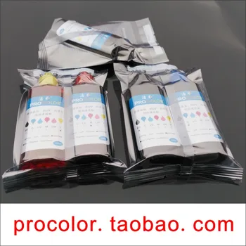 WELCOLOR PGI-525PGBK Pigmenta tinte CLI526 Krāsu tintes uzpildes komplekts Canon PIXMA IP4850 IP4950 IX6550 MG5150 tintes kasetnes printeru