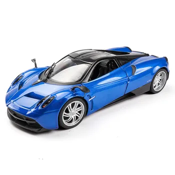 Welly 1:24 Pagani pieaugušo sporta carn auto dekorēšana kolekcija dāvanu rotaļlietas Die casting modelis zēns rotaļlietas