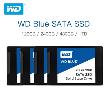 Western Digital Blue SSD interne Cietvielu Disque 250GB 500 GB, 1 TB 2 TB - SATA 6 Gbit/s 2.5