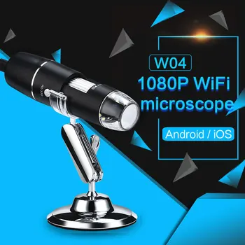 Wi-Fi Mikroskopu 1000X Mobilo Telefonu Ūdensizturīgs Pārbaudes Elektronu Mikroskops ar Portatīvo USB WIFI Ausu Tīrīšanas Rīks Uzraudzība