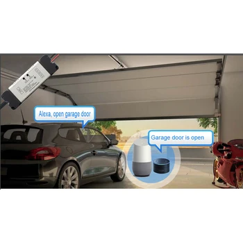 WiFi+RF Smart Garāžas Durvju eWelink APP Tālvadības pulti Atvērt Aizvērt Saderīgs Ar Alexa Echo Google Mājās Nav Hub Pieprasīt