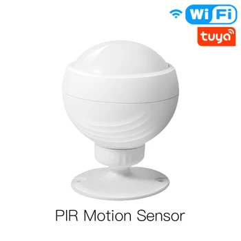 WiFi Smart Saprātīga Kustību Infrasarkanais Sensors PIR Kustības Sensoru Detektors Strādā Ar Alexa, Google Home Tuya Smart Dzīves APP Mājas