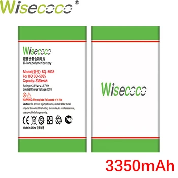 WISECOCO 3350mAh Akumulatoru BQ BQS 5035 BQ-5035 Samta Mobilo Telefonu, Jaunākās Ražošanas Augstas Kvalitātes Akumulatora+Izsekošanas Numuru