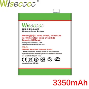 WISECOCO 3350mAh Akumulatoru Wiko U justies / U justies Lite Tālruni Noliktavā Augstas Kvalitātes +Izsekošanas Numuru