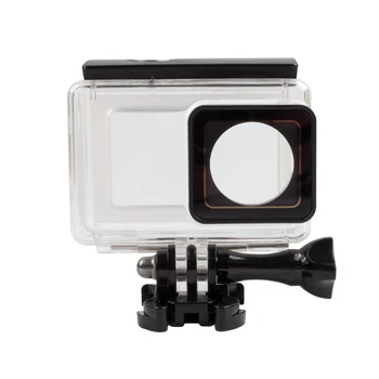 WLJIAYANG Rīcības Fotokameras Ūdensdrošs korpuss ar skārienekrānu, 45m Niršanas Ūdensizturīgs Gadījumā Xiaomi Yi 4K 2 II Action Camera Xiaoyi