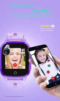 Wonlex KT10 Smart-Pulksteņi Bērnu Ūdensizturīgs Atrašanās vieta-Finder Bērniem 4G Video Kameras, Sim Kartes Zvanu GPS WIFI Izsekošanas Smartwatch Tālruni