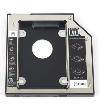 WZSM 12.7 mm SATA 2 HDD, SSD Cieto Disku Caddy TOSHIBA Satellite L755 L755D L770 L770D