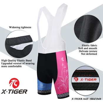 X-Tiger Īsām Piedurknēm Sieviešu Velosipēdu Svīteri uzstādīt Elpojošs Kalnu Velosipēds Drēbes Sievietēm, Velo Velo Apģērbs Ropa Ciclismo