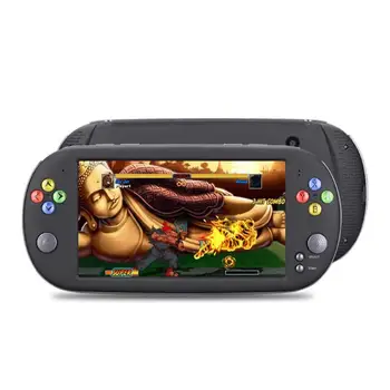X16 7 collu LCD Ekrāns Pārnēsājama Rokas Spēle Atskaņotājs 8GB Retro Klasiskās Video Spēļu Konsole Atbalsta TV Izeja, MP3, Lai Neogeo Arcade