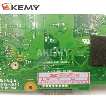 X541UAK i3-7100 CPU, 8GB RAM Mainboard REV 2.0 ASUS X541UVK X541UA X541UAK klēpjdators mātesplatē Pārbaudīta