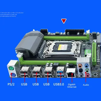 X79T DDR3 PC Galddatoriem Mātesplati LGA 2011 PROCESORU Dators 4 Kanālu Spēļu Atbalsta M. 2 E5-2680V2 i7 procesoru, SATA 3.0 USB 3.0 Intel B75