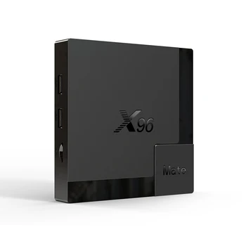 X96 Mate TV KASTĒ Android 10.0 4G 64GB 32G 2.4 G/5G wi-fi, BT, v5.0 Allwinner H616 Četrkodolu Smart TV KASTĒ 4K Media Player PK X96 MAKS.