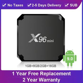 X96 Mini TV KASTĒ Android 9.0 2020. Gadam Amlogic S905W Quad-Core Full HD 1080P 2.4 G Bezvadu 4K Media Player Android LODZIŅĀ Smart TV X96