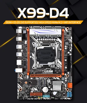 X99 D4 mātesplati kopumu Combo ar Xeon E5 2678 V3 LGA2011-3 CPU Procesors 2gab X 8GB =16GB 2400MHz DDR4 Atmiņas