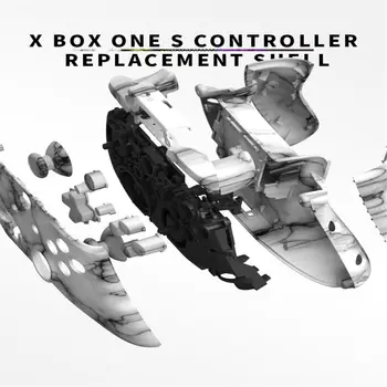 Xbox Vienu Slim Gadījumā Piederumi Matēts Mod Komplekta Nomaiņa Kontrolieris Pilns Komplekts Vāks Korpusa