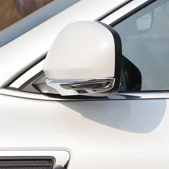 Xburstcar par Renault Koleos Samsung QM6 2016 - 2020 2gab Auto Chrome Atpakaļskata Atpakaļskata Spogulis Aizsardzības Vāka Uzlīmes Daļas