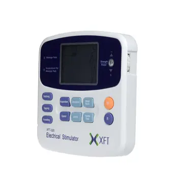 XFT-320 Dual Desmitiem Mašīnu Ciparu Massager Elektrodu Pad Akupunktūras Pildspalvu Ķermeņa Pēdas Ierīci, Sāpju mazināšanai