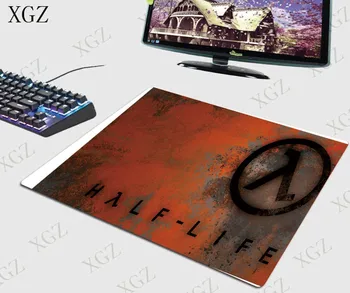 XGZ Half Life Logo Spēlētājs Spēlēt Mats Spēli Lielu Peli Mat Spēļu Slēdzenes Malas pad PC Klēpjdators, Notebook Pad XXL