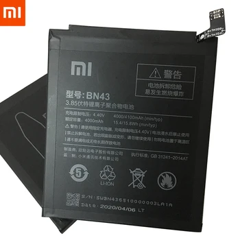 Xiao Mi Sākotnējā Tālruņa Akumulatora Xiaomi Redmi Piezīme 4 5 4X 3 Pro 3S 3X 4X Mi 5 4A, Ņemiet vērā, 5A / Pro 5, Plus Rezerves baterijas
