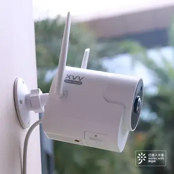 Xiaomi Ip Smart Āra Fotokameras Ūdensdrošs Drošības Kameru Bezvadu WIFI Augstas Izšķirtspējas Nakts Redzamības Darbam Ar Mi Mājās App
