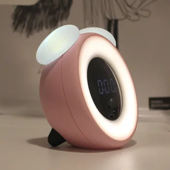 Xiaomi laiks lampas modinātājs saprātīga laika nakts lampas bērnu guļamistaba led indukcijas sēne ar miega lampas