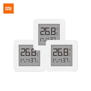 Xiaomi Mijia Bluetooth Temperatūra Mitrums Monitors 2 Bezvadu Smart saistība Elektriskā Digitālo Higrometru, Augstas precizitātes Sensors