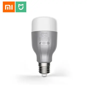 Xiaomi Yeelight Smart Spuldzes Mi Spuldzes Smart Home LED Spuldzes Xiomi 220V E27 9W 600 Lumeni APP WIFI Tālvadības RGB Mijia Lampas