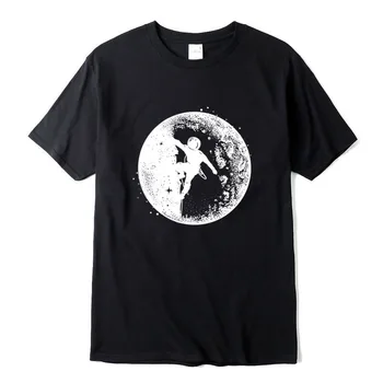 XIN YI Vīriešu T-shirt kokvilnas ikdienas īsās piedurknes Astronauts kosmosa tūrisms izdrukāt o-veida kakla trikotāžas ērti Auduma Vīriešu T-krekls