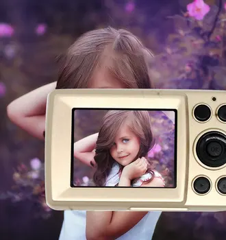 XJ03 Bērnu Izturīgs, Praktisks 16 Miljoni Pikseļu Kompakta Sākuma Digitālo Kameru, Portatīvās Kameras Bērniem Zēni Meitenes
