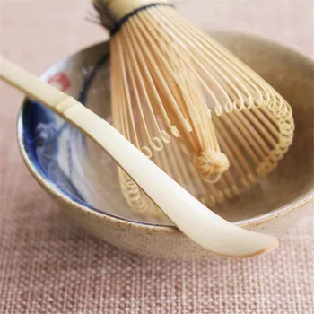 XMT-MĀJAS zaļās tējas matcha noslaucīt bambusa slotu chasen Japāņu tējas suku zaļās tējas pulveris suka 100/120/80 1gab.