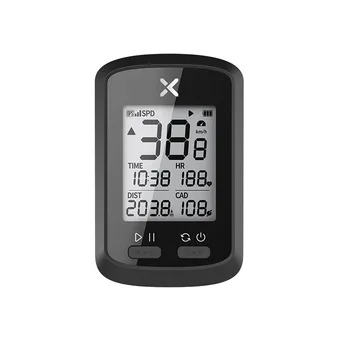 XOSS G+ Velosipēds Datora Bluetooth bezvadu ANT+ GPS Velo Dators, ātruma mērīšanas navigācija un datu apmaiņu LCD displejs