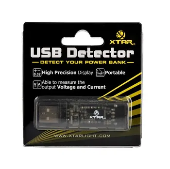Xtar VI01 USB Akumulatora Spriegums Strāvas Indikators Testeri Monitors Pārbaudītājs Detektors