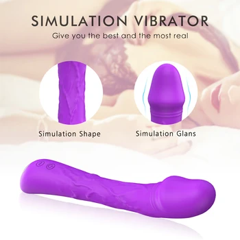 YaMieDear Vibratori Sievietēm Mīksts Japānas Silikona Vibrators, Dildo Sieviešu Seksa Rotaļlietu Vibrators Sievietēm Anālais G Spot Klitora Stimulators