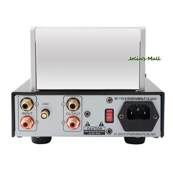 YAQIN MS-23B Vārstu Cauruļu Pastiprinātājs Phono Posmā MM RIAA Vinilplašu HiFi Stereo Vakuuma Preamplifier 110-240V MS23B