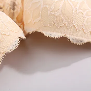 Yasemeen Sexy Mežģīņu Krūšturi, Regulējams Savākt Push Up Brassiere Sievietēm Regulējams Seksīgu Mežģīņu Apakšveļu 38B Plus Lieluma Krūšturi, Masāža
