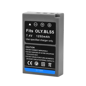 YCDC 2Pieces BLS-50 BLS5 PS-BLS5 Uzlādējams Litija Digitālās Fotokameras Akumulatoru Batterie Par Olympus PEN E-PL2 E-PL5 E-PL6 Kamera