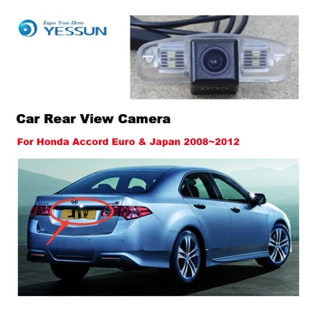 YESSUN Honda Accord Euro & Japāna 2008~2012 Automašīnas Atpakaļskata Atpakaļ uz Augšu Reverss Autostāvvieta augstas kvalitātes Kamera Nakts redzamības CCD