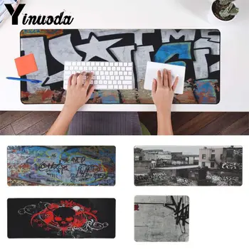 Yinuoda My Favorite Mākslas grafiti Spēlētājs Ātrums Pelēm Mazumtirdzniecības Nelielu Gumijas peles paliktnis Bezmaksas Piegāde Liela Pele Pad Klaviatūras Mat