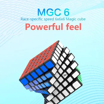 YJ MGC 6 Cube 6x6 magnētisko magic cube MGC 6x6x6 Cubo Magico magnēti puzzle Yongjun neo cube