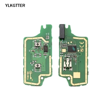 YLKGTTER 433MHz Tālvadības Atslēgu Tērps Citroen C2 C3 C4 C5 Berlingo Pikaso 3 Pogas CE0536 UZDOT Signālu HU83/VA2 Asmens ID46 Chip